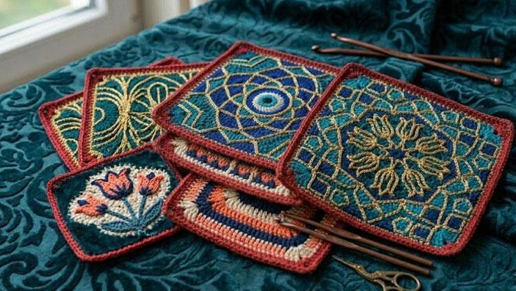 Hanım dilendi bey beğendi motifini hemen öğrenin Örgü örenlerin favorisi oluyor