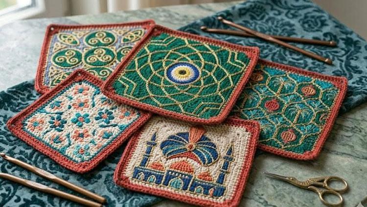 Hanım dilendi bey beğendi motifini hemen öğrenin Örgü örenlerin favorisi oluyor