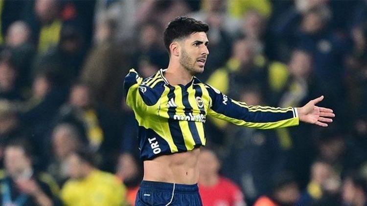 Fenerbahçede Asensio şoku Geri dönüş maçı belli oldu