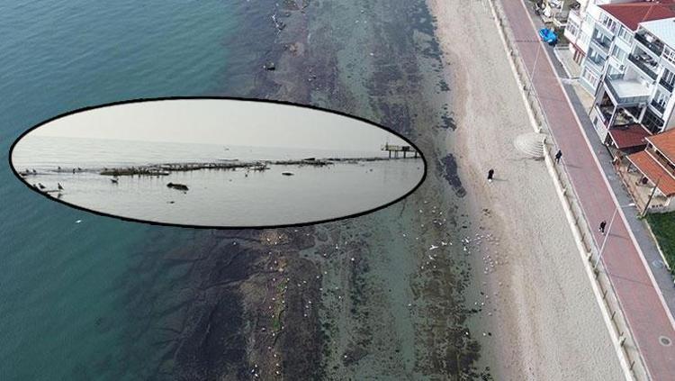 Deniz 7 metre çekildi, Kral Yolu göründü 2 bin 500 yıllık efsane dilden dile dolaşıyor
