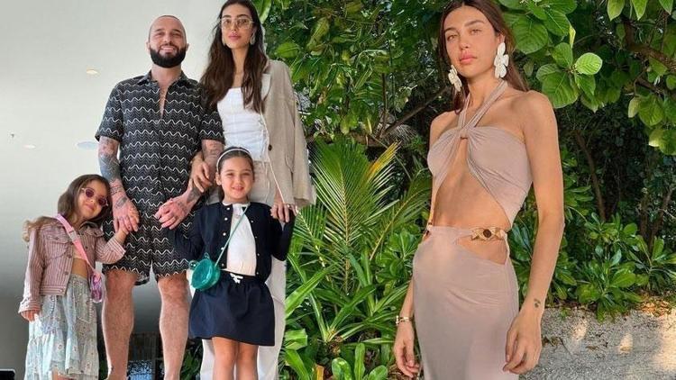 İki yakın arkadaş aynı heyecanı yaşıyor Amine Gülşe ve Özlem Ada Şahin bebek kutlamasında buluştular