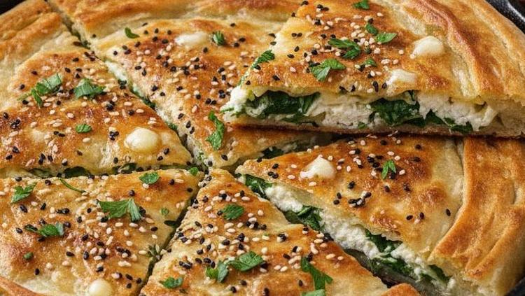 Tavada şipşak börek tarifi İftara 10 dakika kala hazır, dışı çıtır çıtır içi akışkan oluyor
