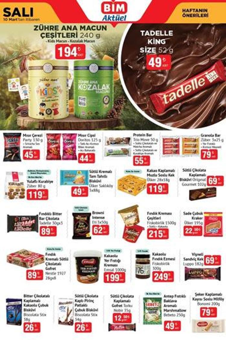 10-13 MART BİM AKTÜEL ÜRÜNLER LİSTESİ (BİM AFİŞİ VE İNDİRİM BROŞÜRÜ) || Bimde gelecek hafta neler var 10-13 MART BİM RAMAZAN KATALOĞU