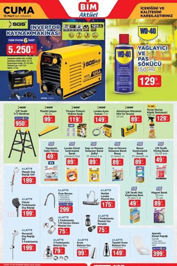 10-13 MART BİM AKTÜEL ÜRÜNLER LİSTESİ (BİM AFİŞİ VE İNDİRİM BROŞÜRÜ) || Bimde gelecek hafta neler var 10-13 MART BİM RAMAZAN KATALOĞU