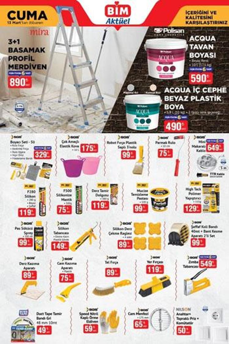 10-13 MART BİM AKTÜEL ÜRÜNLER LİSTESİ (BİM AFİŞİ VE İNDİRİM BROŞÜRÜ) || Bimde gelecek hafta neler var 10-13 MART BİM RAMAZAN KATALOĞU