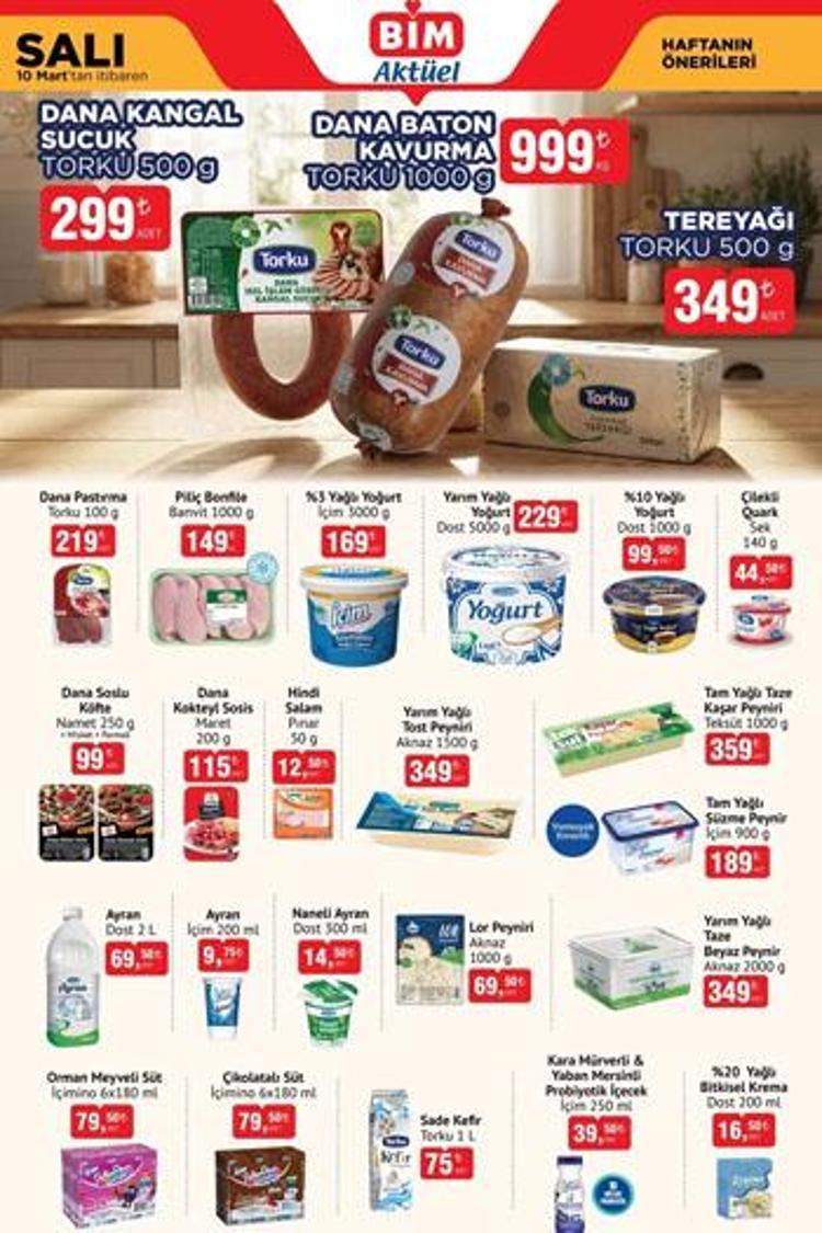 10-13 MART BİM AKTÜEL ÜRÜNLER LİSTESİ (BİM AFİŞİ VE İNDİRİM BROŞÜRÜ) || Bimde gelecek hafta neler var 10-13 MART BİM RAMAZAN KATALOĞU