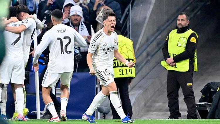 Arda Gülerin pası gündem oldu Real Madrid, Cityi farka boğdu