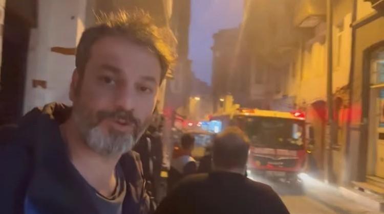 Umut Özkanın sokağında yangın faciası Son anda evden çıkabildik