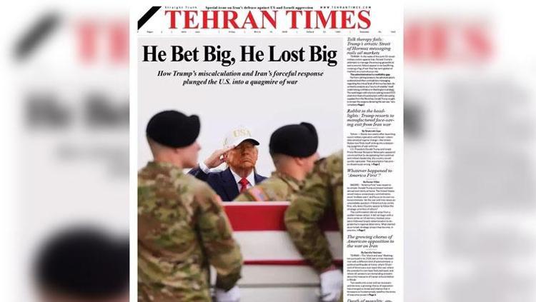 İRAN BASININDAN TRUMPLI KAPAK: BÜYÜK OYNADI, BÜYÜK KAYBETTİ