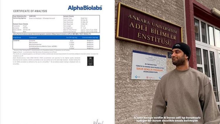 2. kez uyuşturucu testi yaptırmıştı Reynmen sonucunu paylaştı