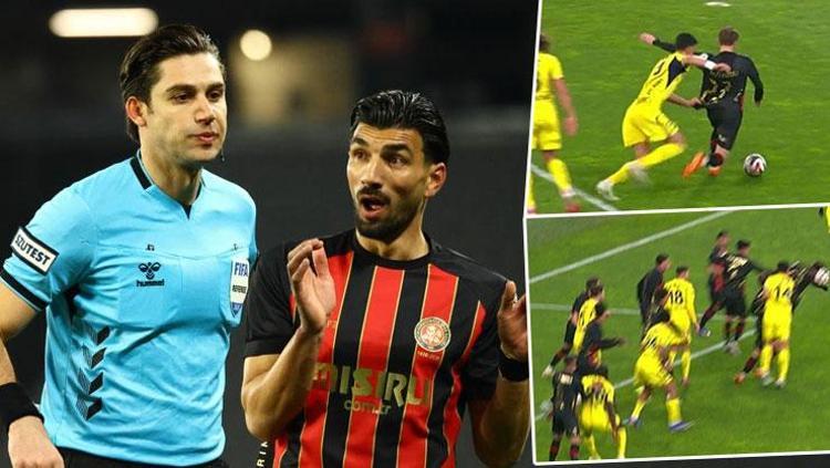 Eski hakemler Karagümrük-Fenerbahçe maçını değerlendirdi Penaltı ve net bir kırmızı kart