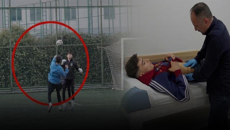 ​Milyonda bir görülecek vaka: Maç sırasında böbreği parçalandı, 11 ünite kanla hayata tutundu