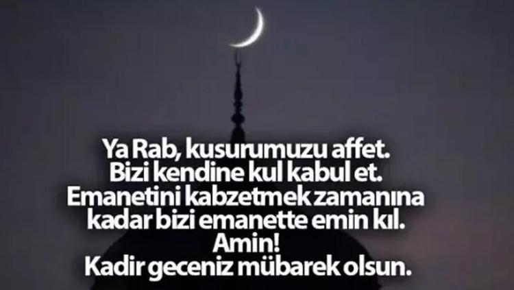 ANLAMLI VE DUALI KADİR GECESİ MESAJLARI 2026: Sevdiklerinize göndereceğiniz kısa, uzun, resimli, hadisli ve paylaşıma hazır Kadir Gecesi kandil sözleri | WhatsApp, Facebook ve Instagram için yeni resimli Kadir Gecesi mesajları