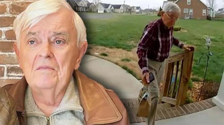 78lik kuryeye yardım piyangosu Kahve siparişi götürdü, açılan kapı emekli etti