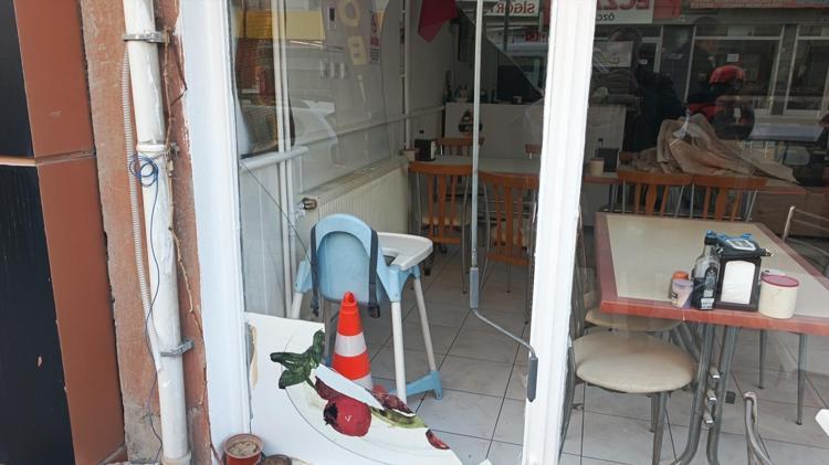 Pide salonunda korkutan patlama Ortalık bir anda savaş alanına döndü