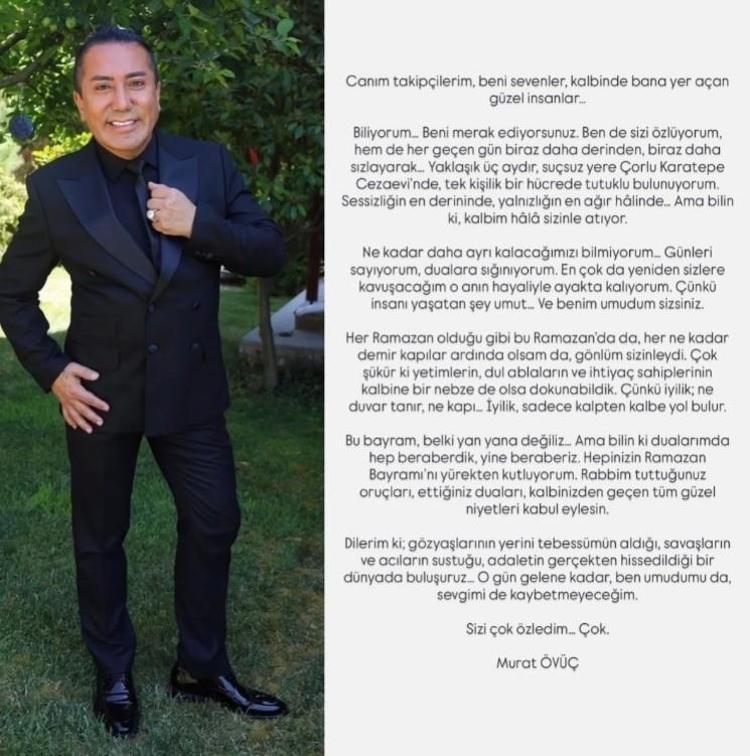MURAT ÖVÜÇTEN MEKTUP