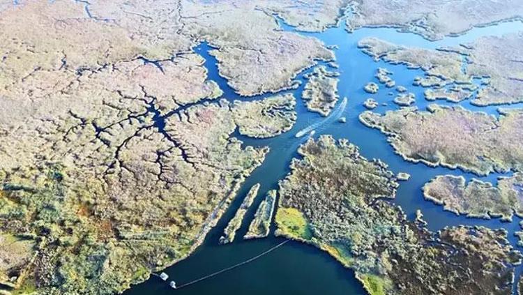 Dalyan Kanalı, havadan çekilen görüntülerle adeta nefes kesti