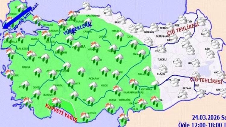 TARİH VERİLDİ: YENİ BİR YAĞIŞLI HAVA YURDA GİRİŞ YAPACAK