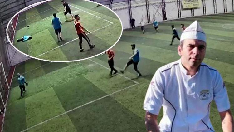 Halı sahada kahreden ölüm Göğsüne çarpan top sonu oldu