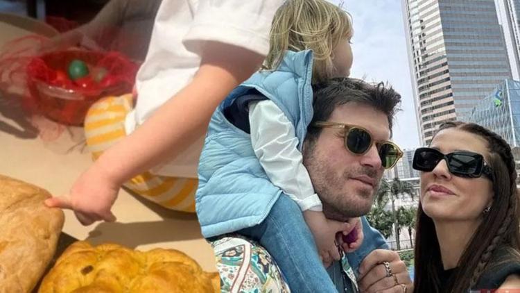 Kurt Efe mutfakta Kıvanç Tatlıtuğ ve Başak Dizer’in oğlundan sevimli anlar
