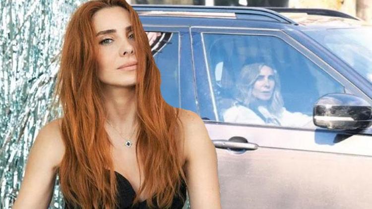 Nur Fettahoğlu, flaşlar patlayınca gerildi