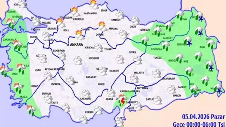 3 BÜYÜKŞEHİRDE HAVA DURUMU