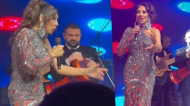 Işın Karacanın sahne tarzı sevenlerinden tam not aldı