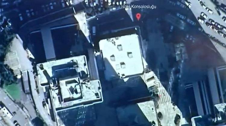 İstanbulda İsrail Konsolosluğu önünde çatışma
