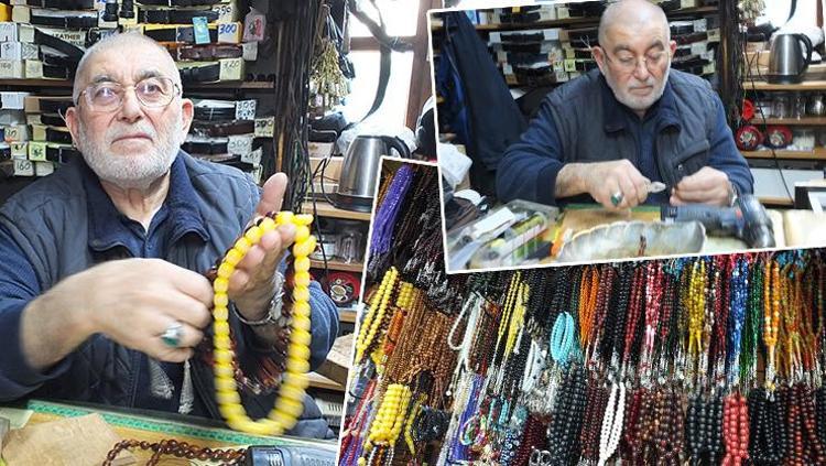 Tam 67 yıldır aynı mesleği yapıyor 10 yaşından beri tek tek eliyle diziyor, 21 yaşındaki torununu da mesleğe kazandırıyor