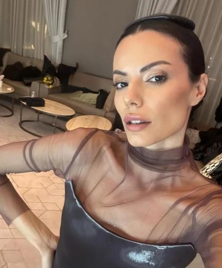 Ünlü model Simge Ünal çorba için İsviçreye uçtu