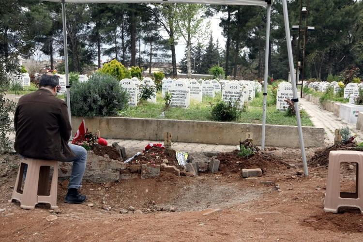 ‘ÇOCUKLARIM MEZARLARI BAŞINDA ZİYARET ETMEK İSTEDİ’