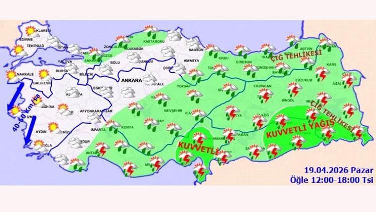 Yağmur geliyor Meteoroloji uyardı: Aralarında İstanbul da var