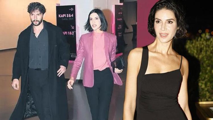 Aşka geldiler Ahu Yağtu ve 12 yaş küçük aşkından sarmaş dolaş poz