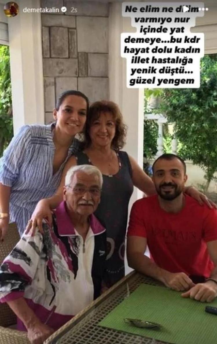 Demet Akalın acı haberle yıkıldı Ne elim ne dilim varmıyor nur içinde yat demeye