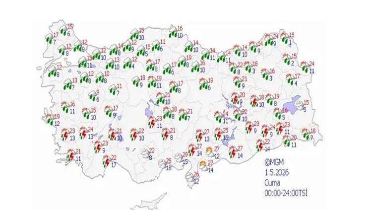 Bakanlık ve meteoroloji peş peşe uyardı Sıcaklık 3 dereceye kadar inecek: Soğuk ve yağışlı hava geliyor...
