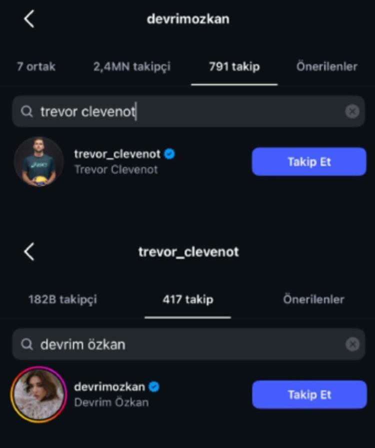 Sürpriz iddia: Devrim Özkan ve ünlü voleybolcu Trevor Clevenot aşk yaşıyor