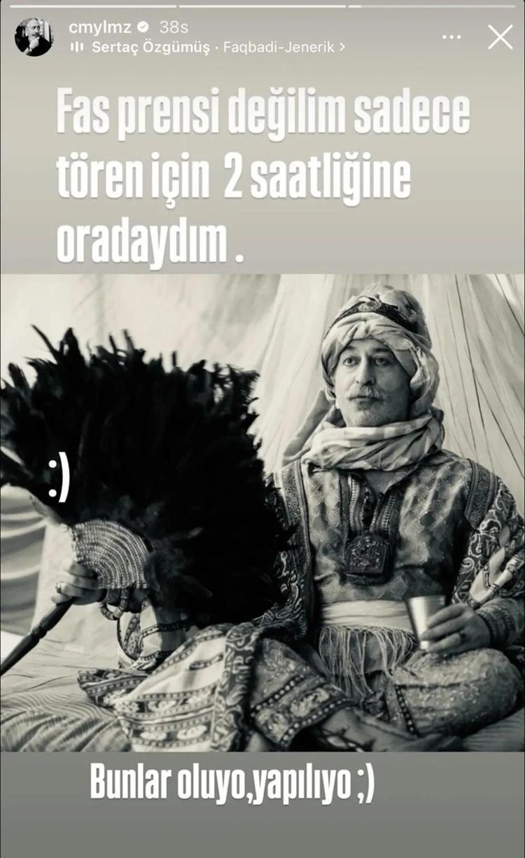 CEM YILMAZDAN ESPRİLİ PAYLAŞIM