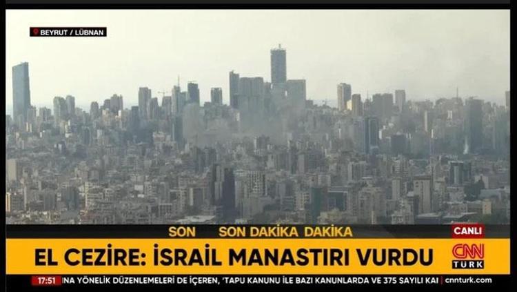 İSRAİLDEN LÜBNANA SALDIRI