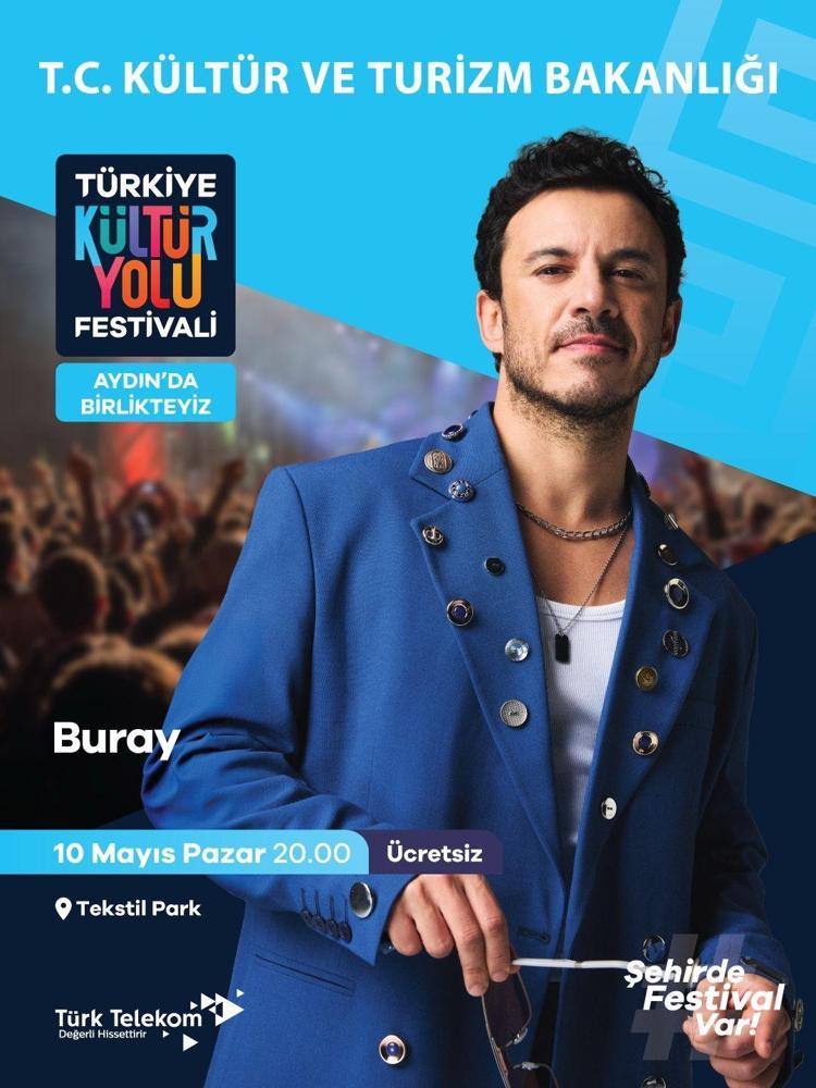 Dev festival Aydına ulaştı Şehirde hayat festivale dönüşüyor
