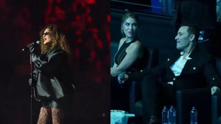 Mela Bedel ve Mustafa Sandal arasındaki konuşma geceye damgasını vurdu