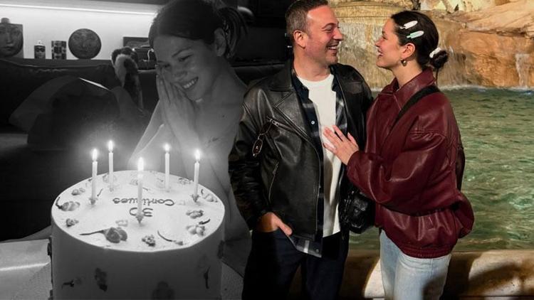 Oğuzhan Koç ve sevgilisi Hazal Subaşı’ndan Romada aşk dolu pozlar