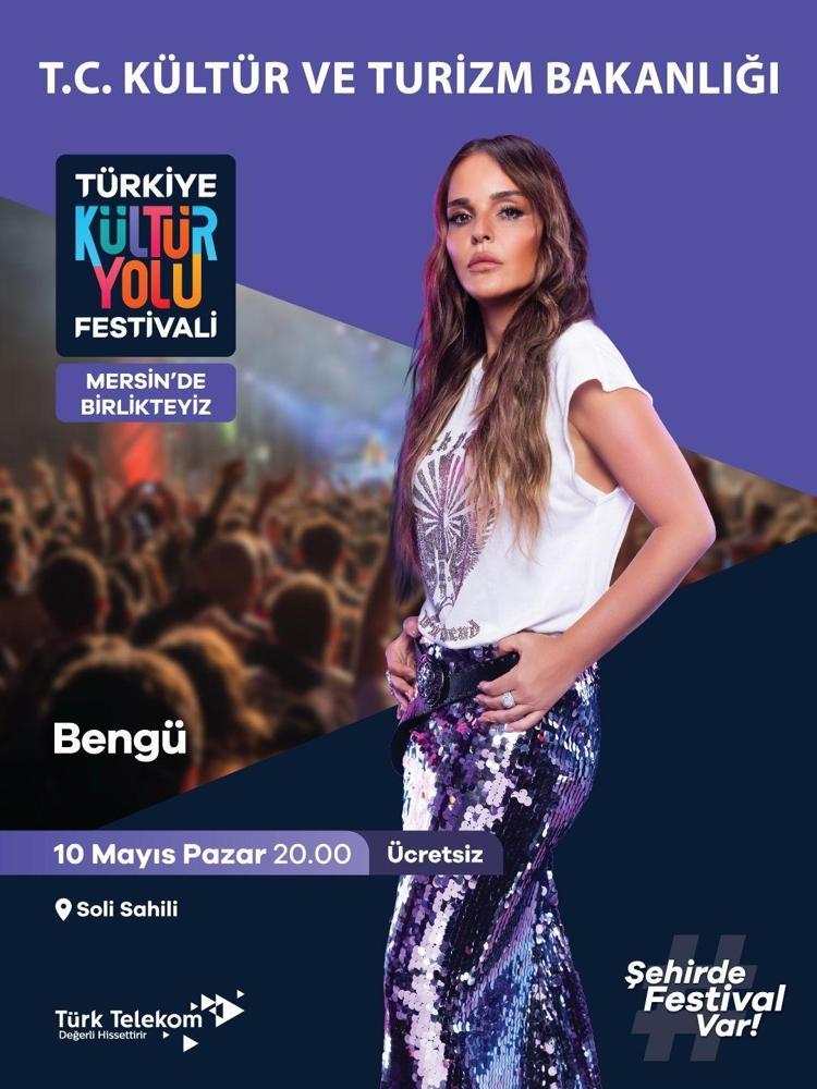 KONSERLER, SAHNE PERFORMANSLARI MERSİN’İ SARACAK