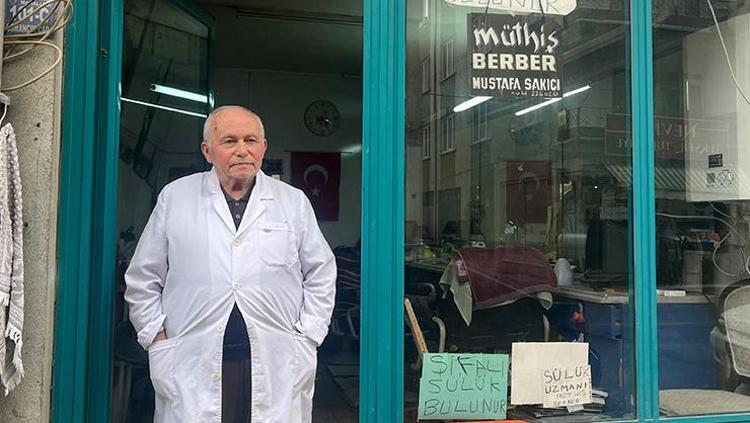 Müthiş berber olarak biliniyor 82 yaşındaki usta eller: 1960ta başladı, tam 66 yıldır mesleğine devam ediyor