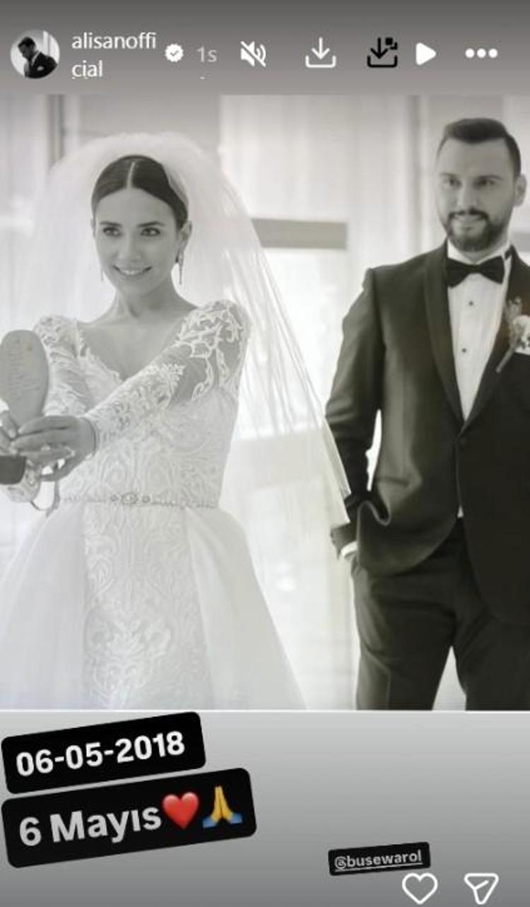 Alişan ve Buse Varol’dan romantik yıl dönümü kutlaması