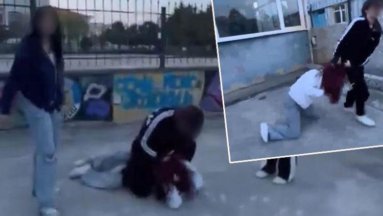 Akran zorbalığı bu kez okul bahçesinde Dakikalarca darbedildi: Yüzüne tekme at