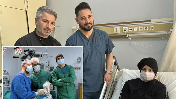 35 yaşındaki kadının inanılmaz hayat mücadelesi Aynı anda hem beyin ameliyatı hem de sezaryen yapıldı