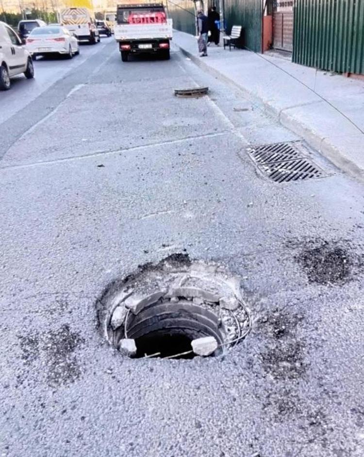 Rögar kapağı can aldı Mühendisin ölümüne neden olan korkunç kaza kamerada