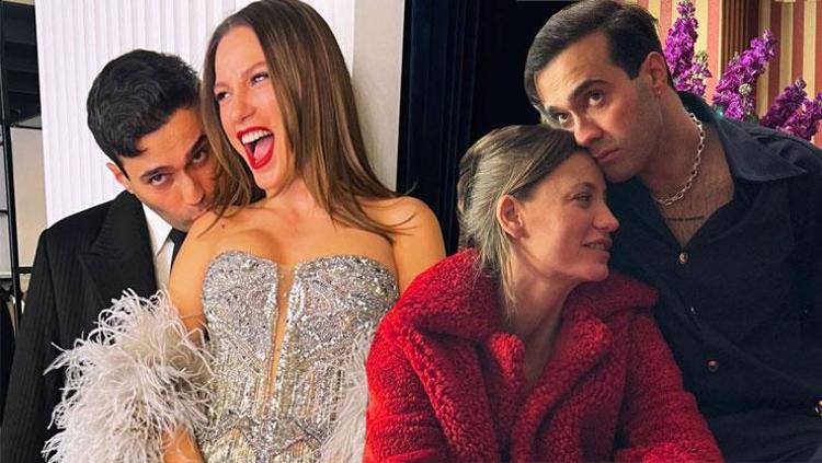 İlişkileri dolu dizgin devam ediyor! Serenay Sarıkaya ve Mert Demir'den yeni kare - Son Dakika Magazin Haberleri