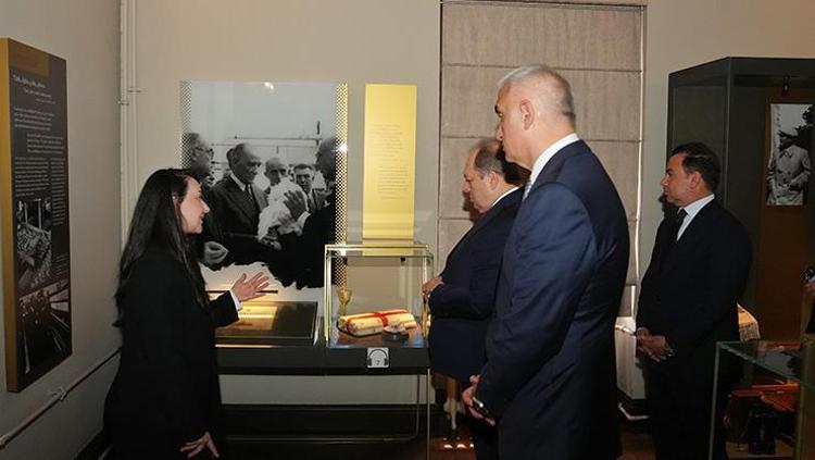 Bakan Ersoy, Yargıtay Başkanı Ömer Kerkez’i Cumhuriyet Müzesi’nde ağırladı