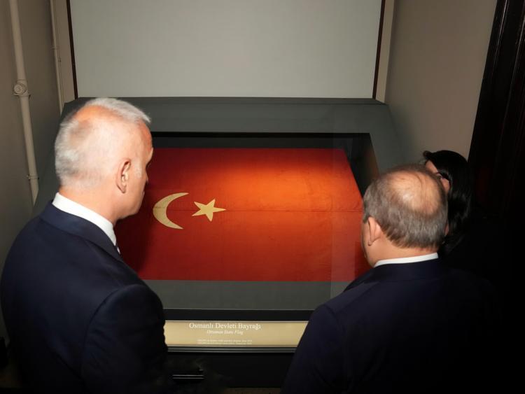 Bakan Ersoy, Yargıtay Başkanı Ömer Kerkez’i Cumhuriyet Müzesi’nde ağırladı